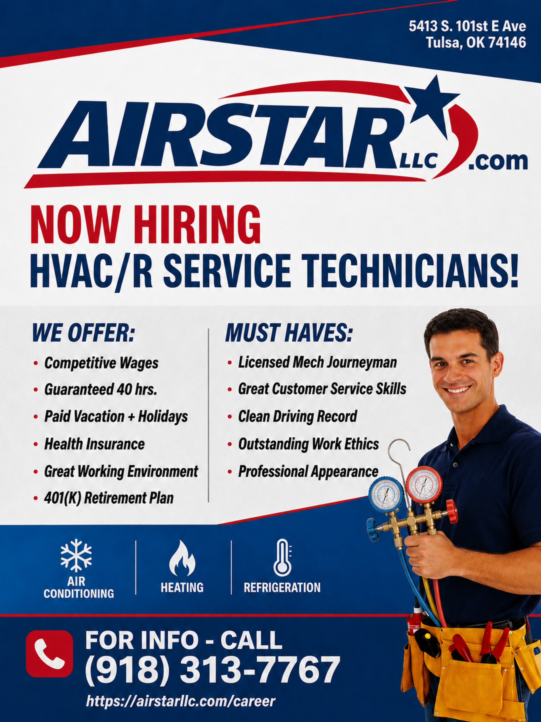 Airstar Employment Flyer